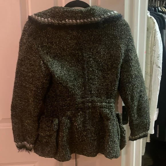 Ermanno Scervino Green and Black Jacket - Picture 2 of 3